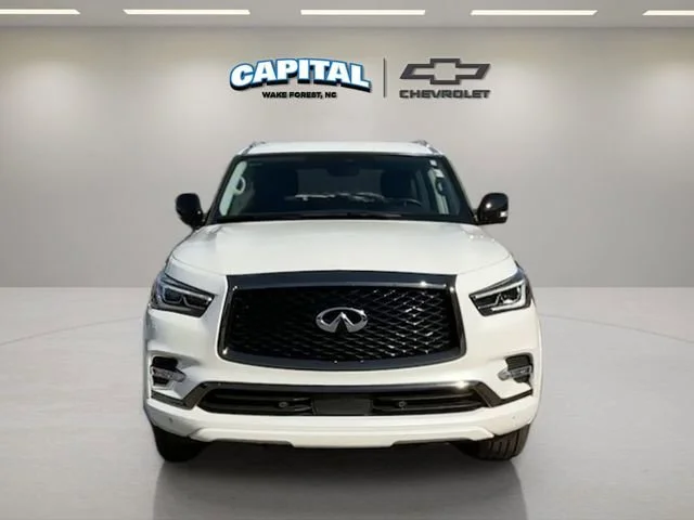 Used 2023 White INFINITI PREMIUM SELECT AWD image 8