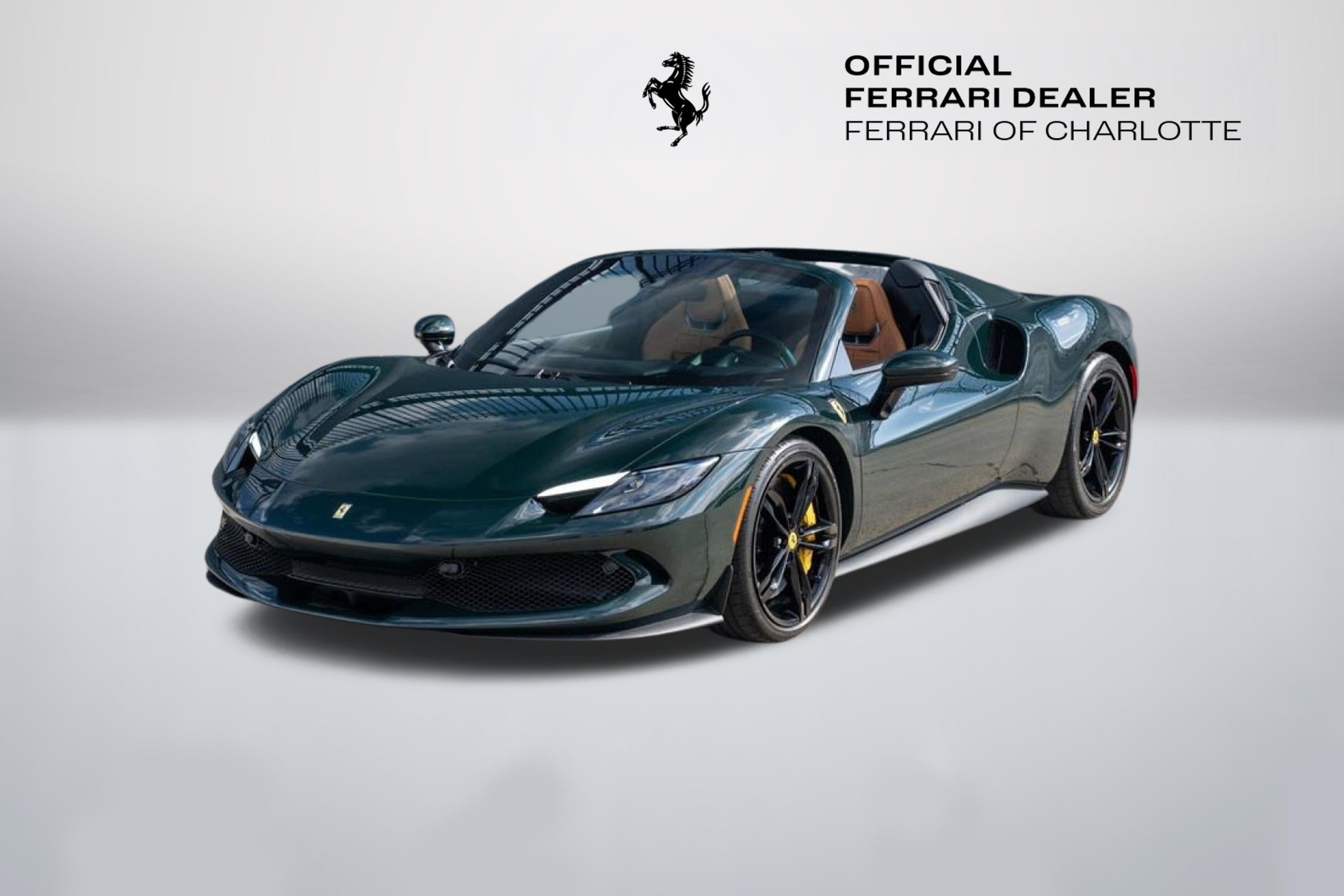 Certified Used 2025 Verde British Racing Green Ferrari  image 6