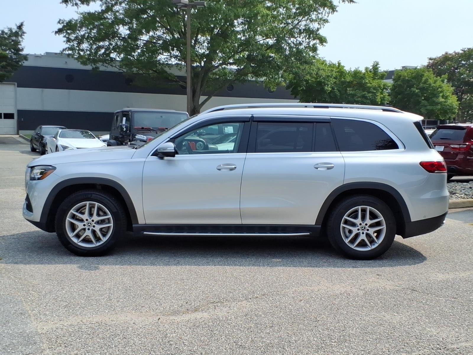 Used 2020 Iridium Silver Metallic Mercedes-Benz GLS 450 image 3