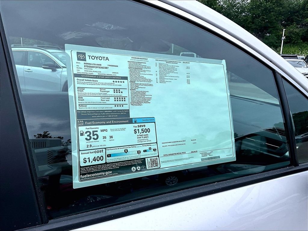 New 2026 Wind Chill Pearl Toyota Limited image 18