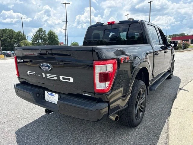 Used 2022 Agate Black Metallic Ford Lariat image 8