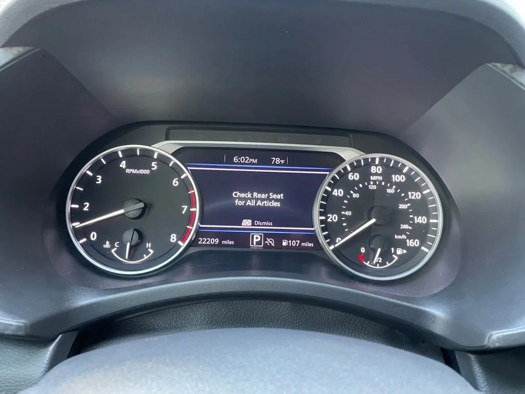Used 2024 Black Nissan SV image 7