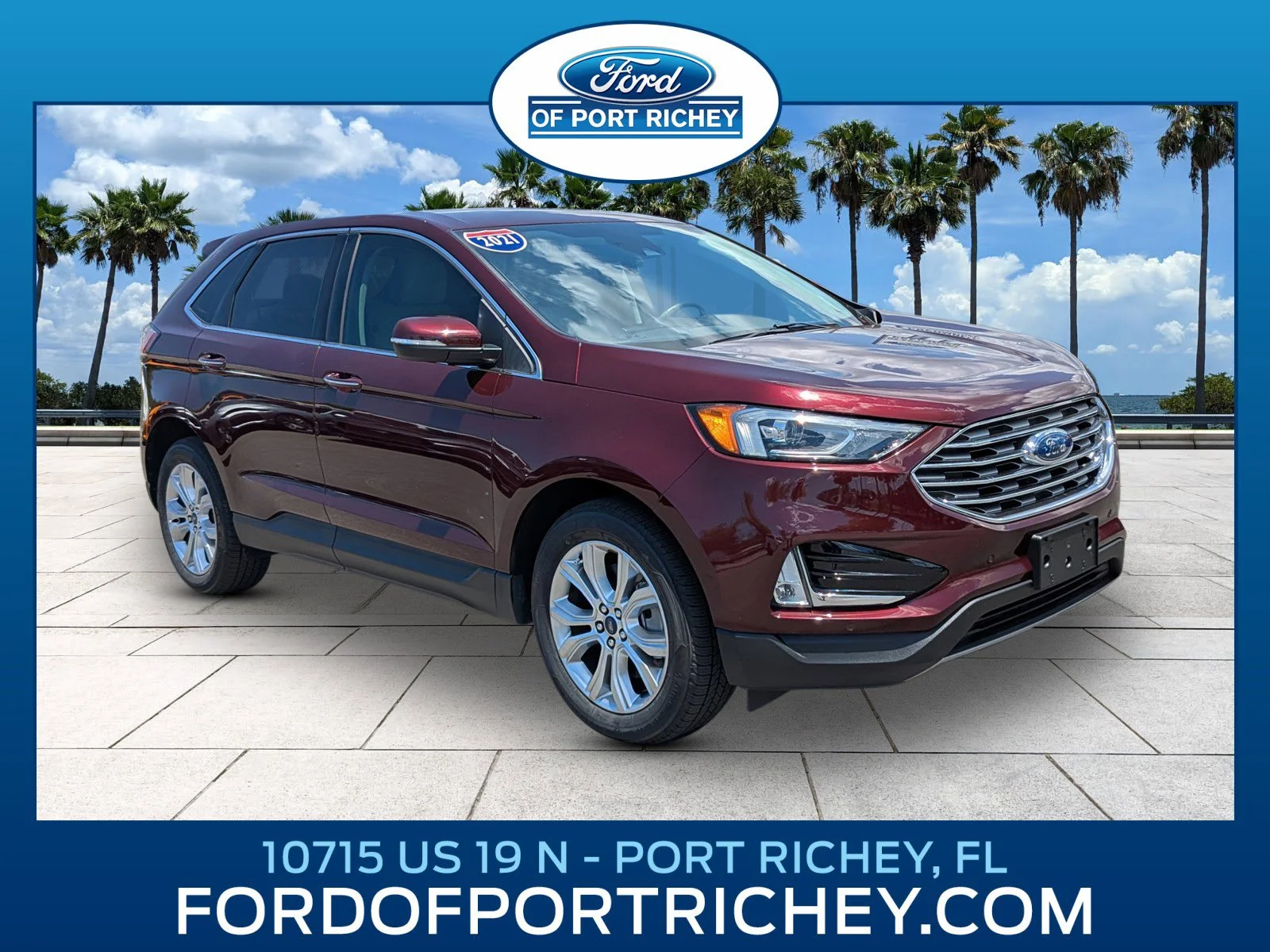 2021 Ford Edge Titanium's photo