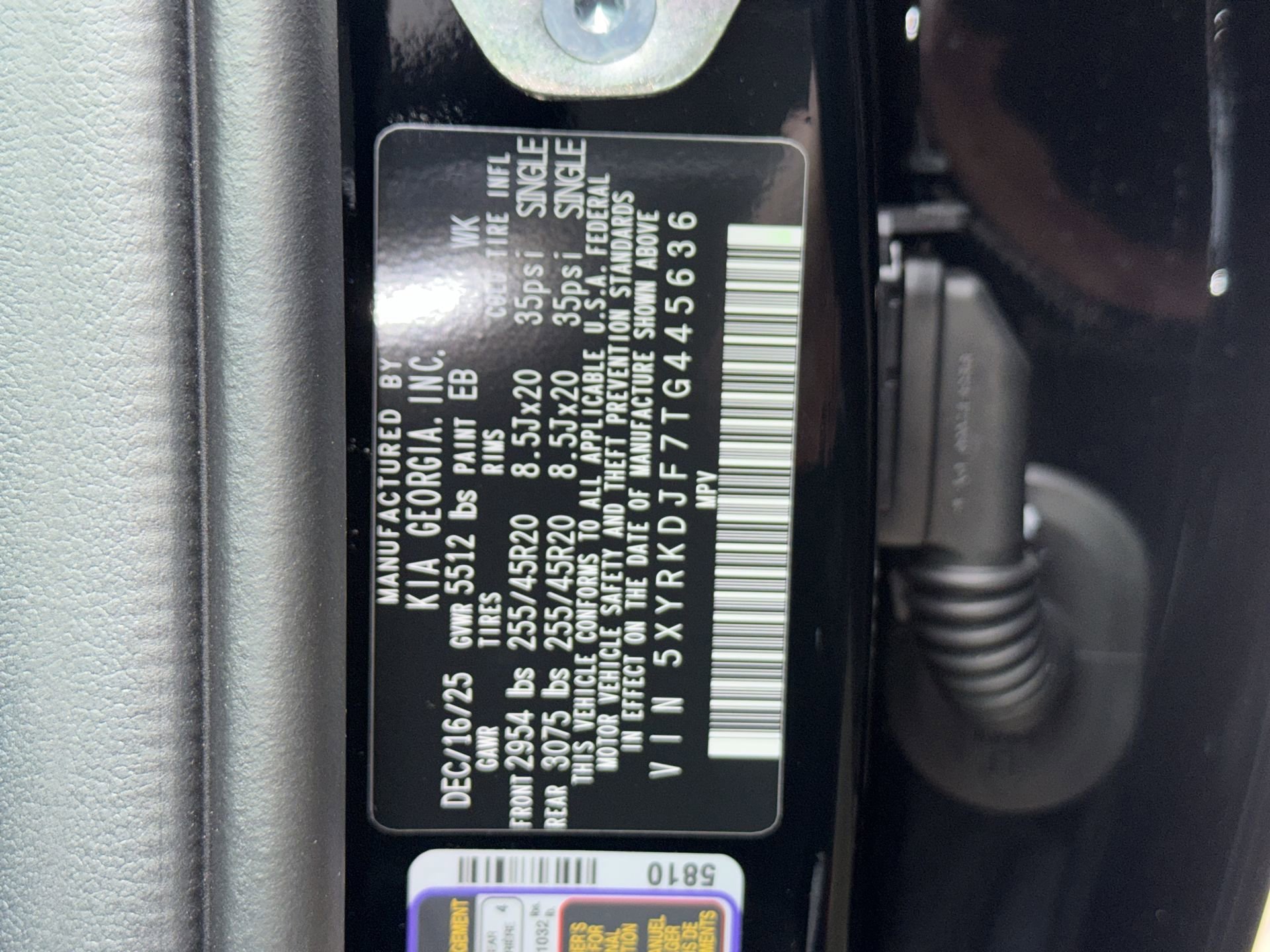 New 2026 Ebony Black Kia X-Line SX AWD image 33