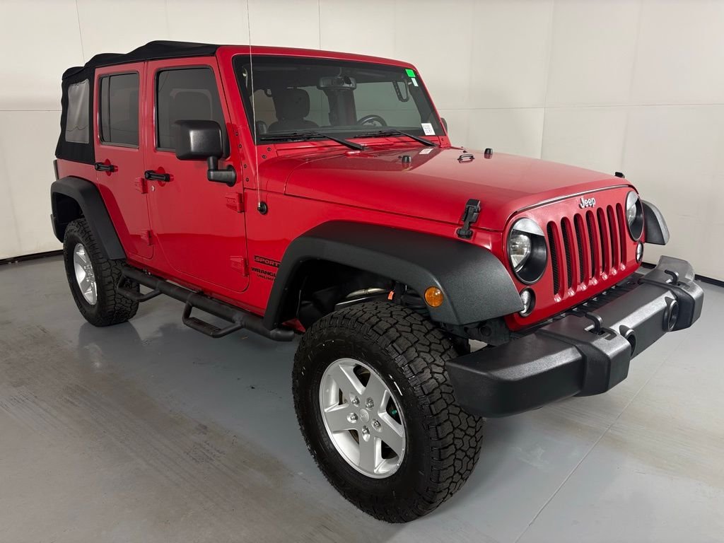 Certified 2014 Jeep Wrangler Unlimited Sport S with VIN 1C4BJWDG6EL253569 for sale in Phoenix, AZ