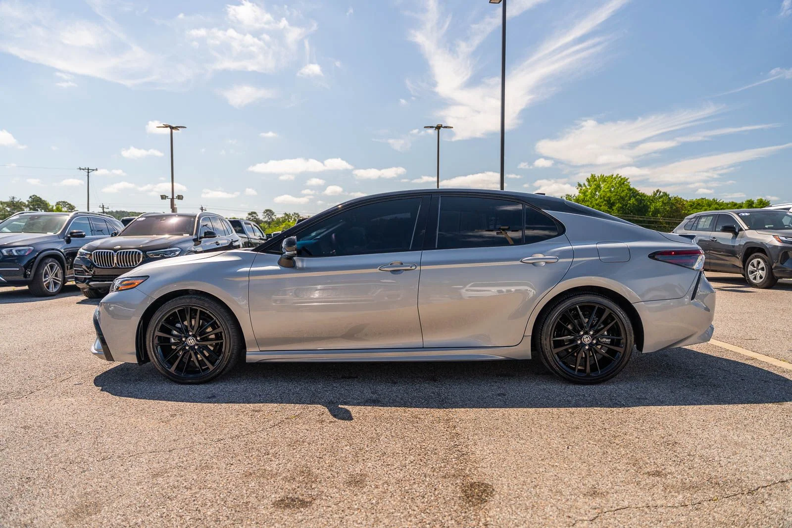 Used 2024 Silver Toyota XSE V6 image 3