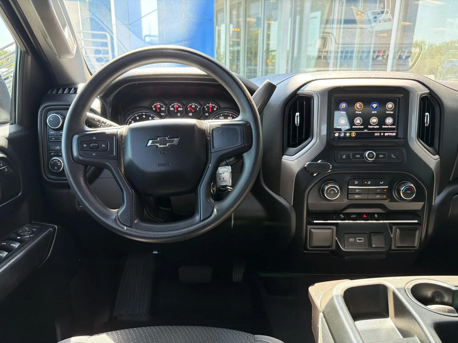 Used 2021 Satin Steel Metallic Chevrolet Custom Trail Boss image 15