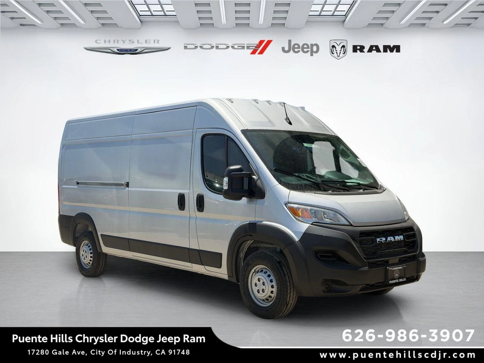 New 2026 Bright Silver Metallic Clear-Coat Exterior Paint RAM Tradesman image 1