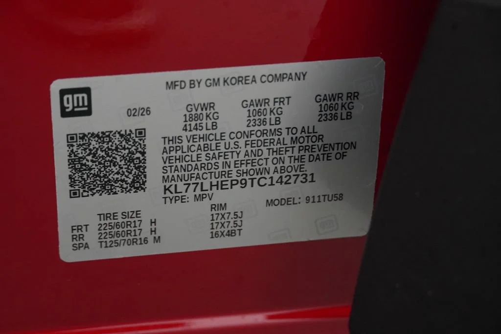 New 2026 Apex Red Chevrolet LT image 42