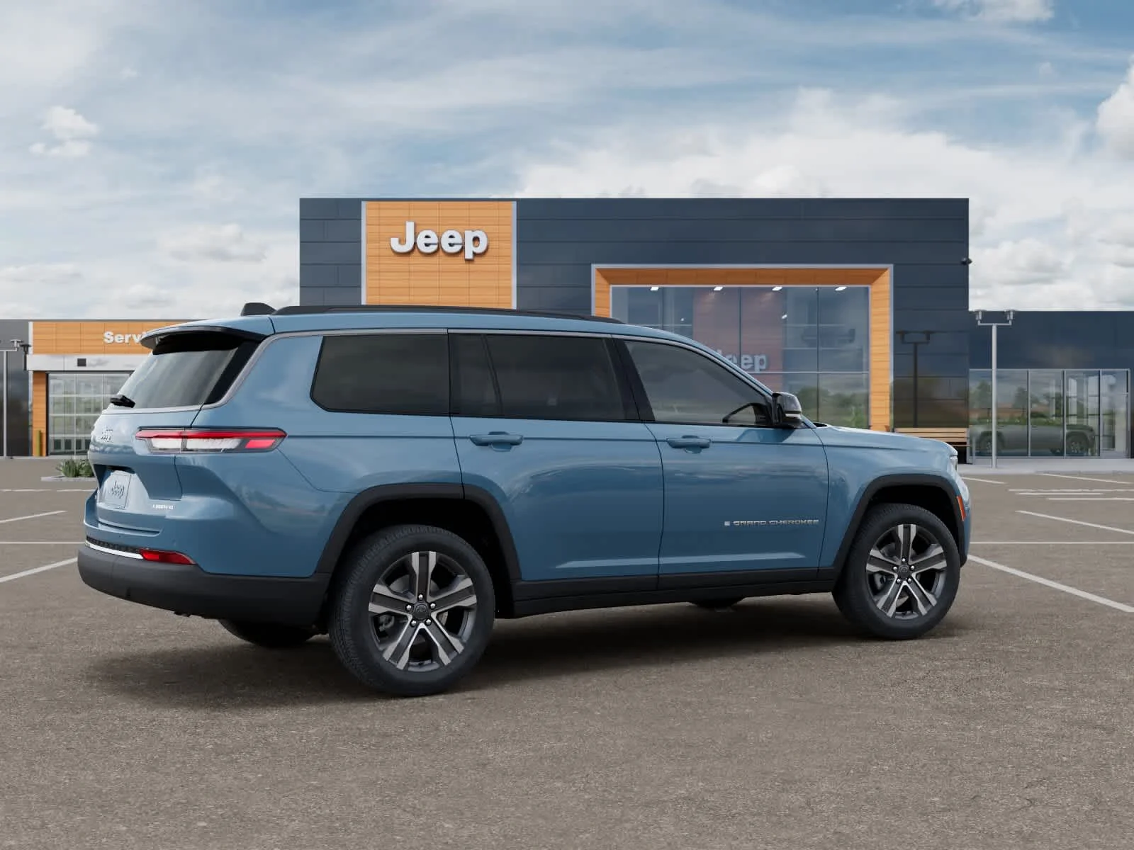 New 2027 Steel Blue Jeep Limited image 4
