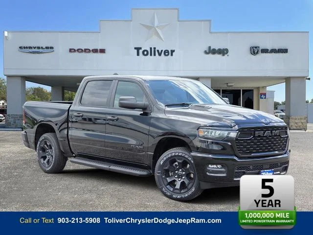 New 2026 Diamond Black Crystal Pearlcoat RAM Express image 1