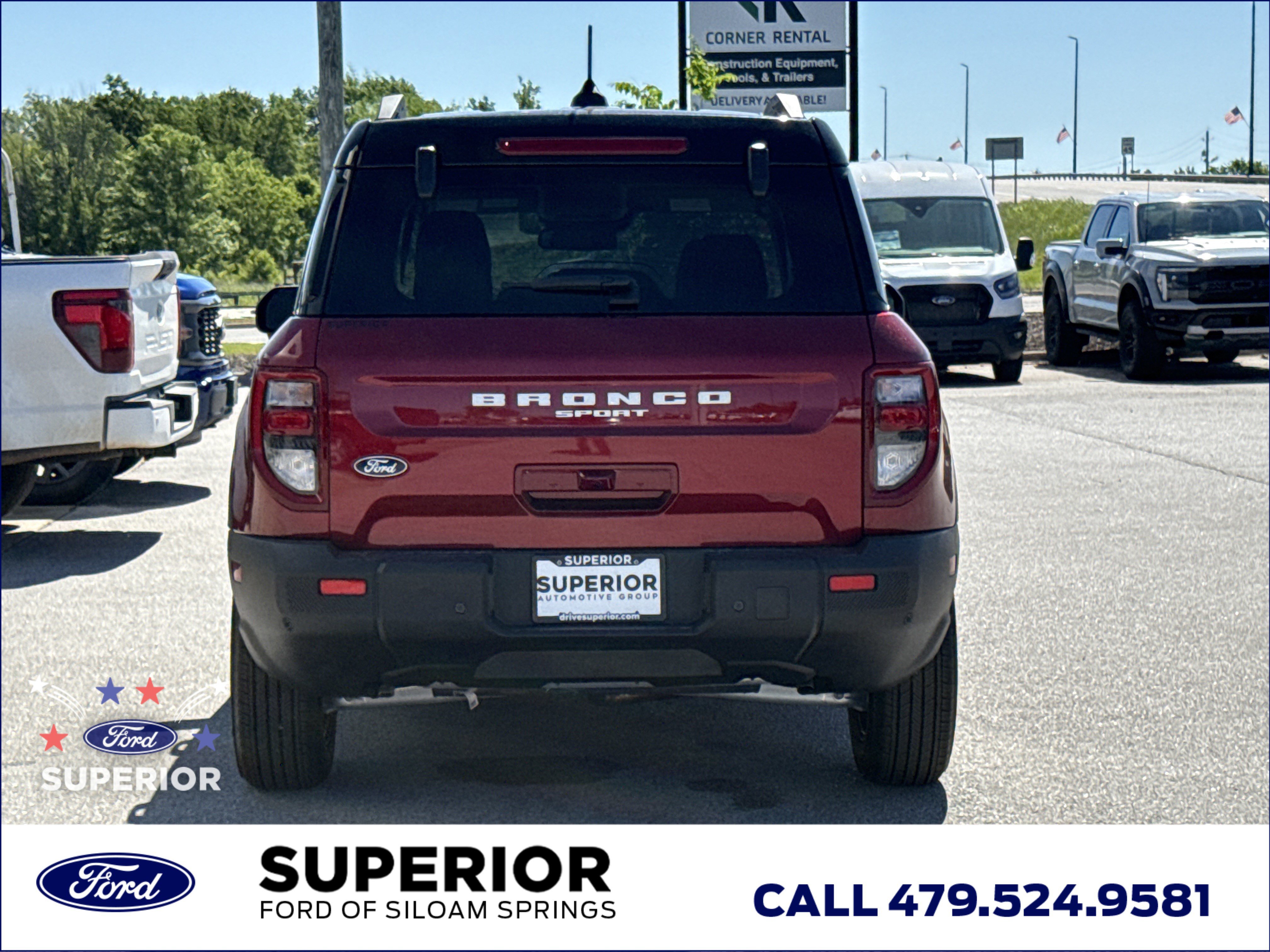 New 2026 Ruby Red Metallic Tinted Clearcoat Ford Outer Banks 4WD image 5
