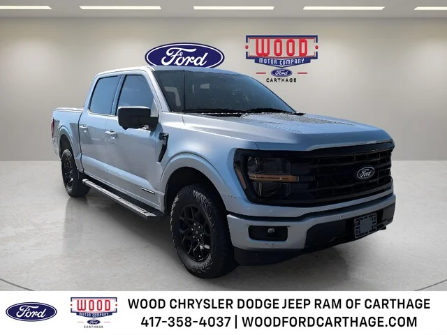 Used 2024 Silver Metallic Ford XLT image 1