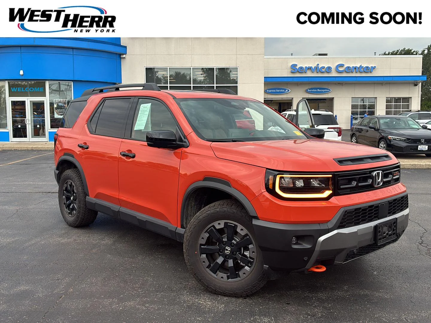 Used 2026 Sunset Orange II Honda TrailSport Elite image 1