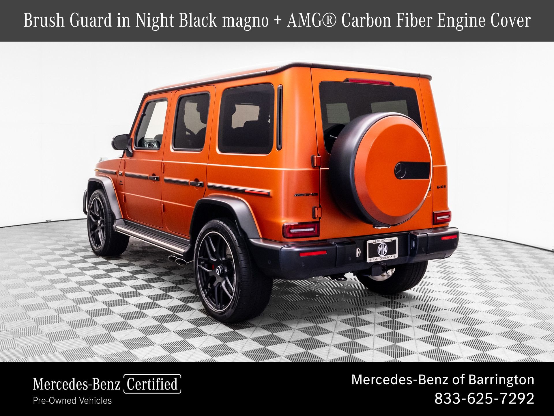 Certified Used 2024 Orange Mercedes-Benz G 63 AMG® image 3