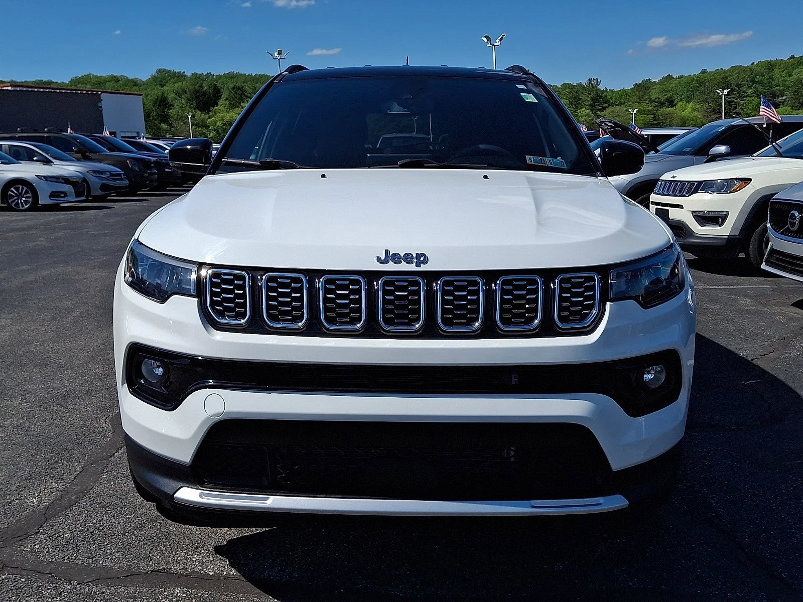 Certified Used 2024 Bright White Clearcoat Jeep Limited image 2