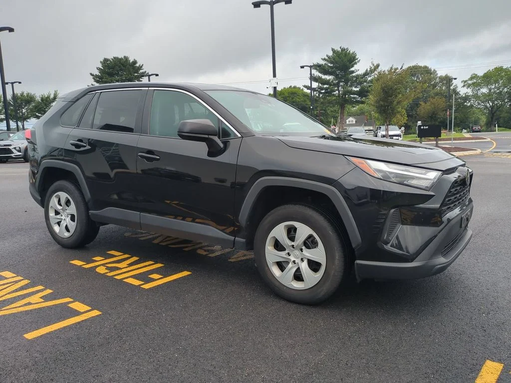 Used 2023 Black Toyota LE image 2