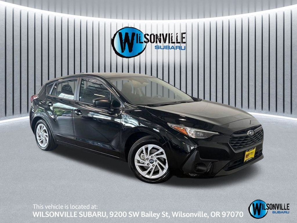 Certified Used 2024 Black Subaru Base image 1