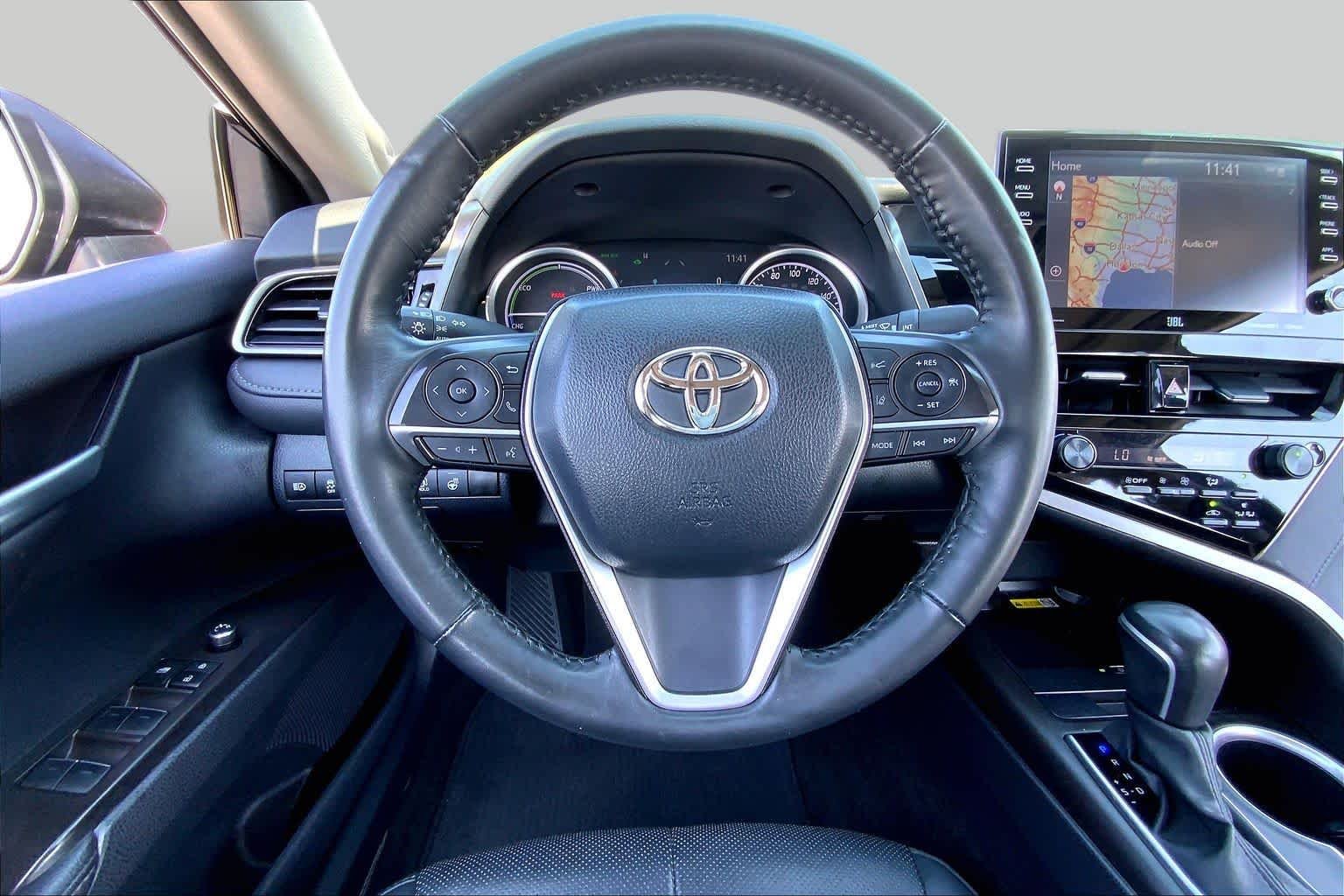 Used 2024 Midnight Black Metallic Toyota Hybrid XLE image 6