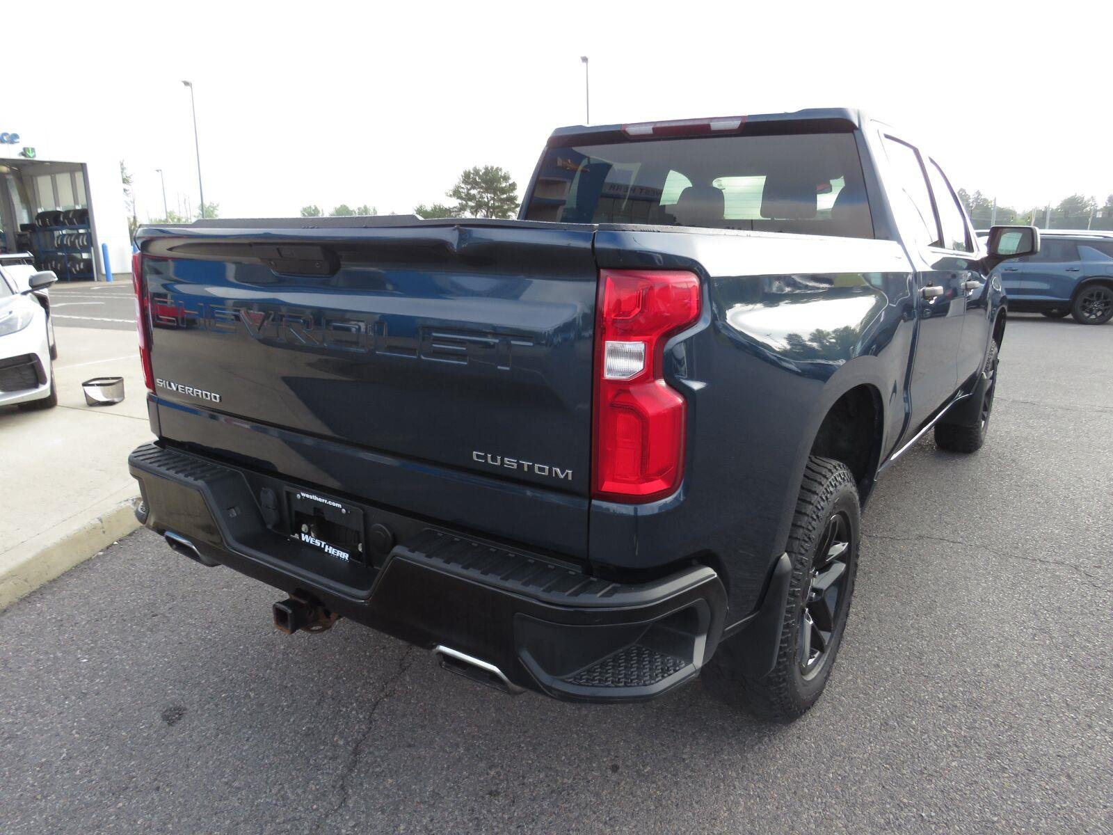 Used 2020 Northsky Blue Metallic Chevrolet Custom Trail Boss image 7