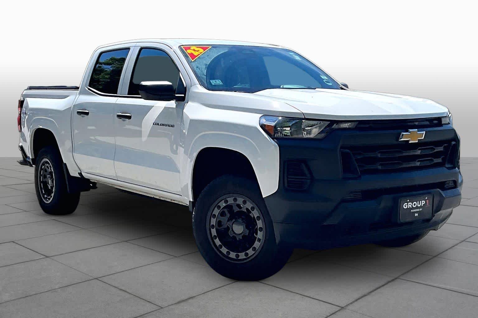 Used 2023 Summit White Chevrolet 4WD Work Truck image 3