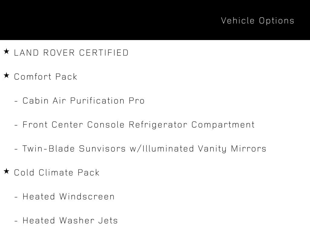 Certified Used 2025 Black Land Rover SE image 10