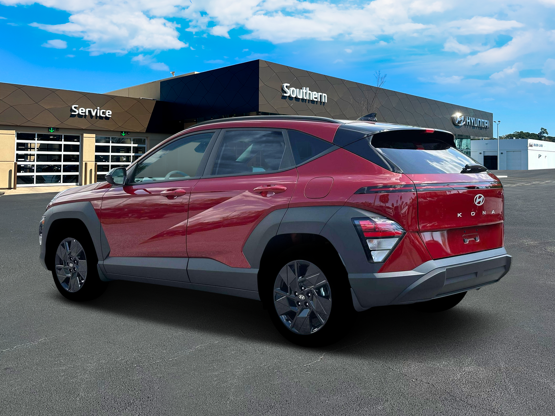 New 2026 Red Hyundai SEL Sport FWD image 4