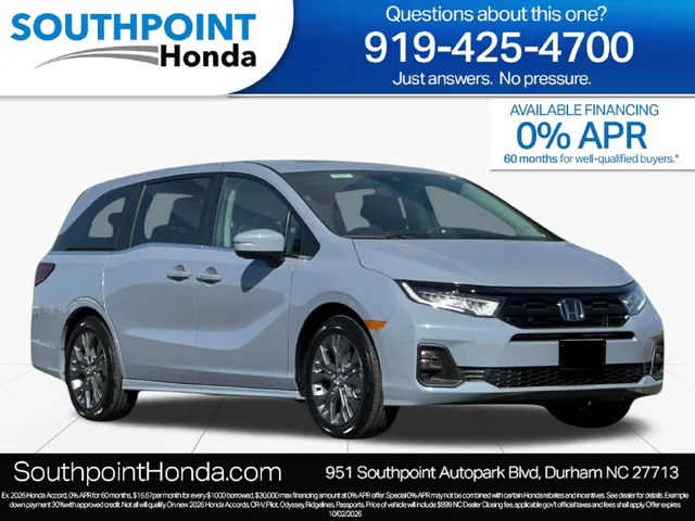 2027 Honda Odyssey Touring