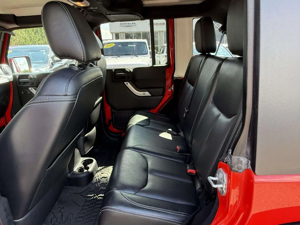 Used 2016 Red Jeep Unlimited Rubicon image 14