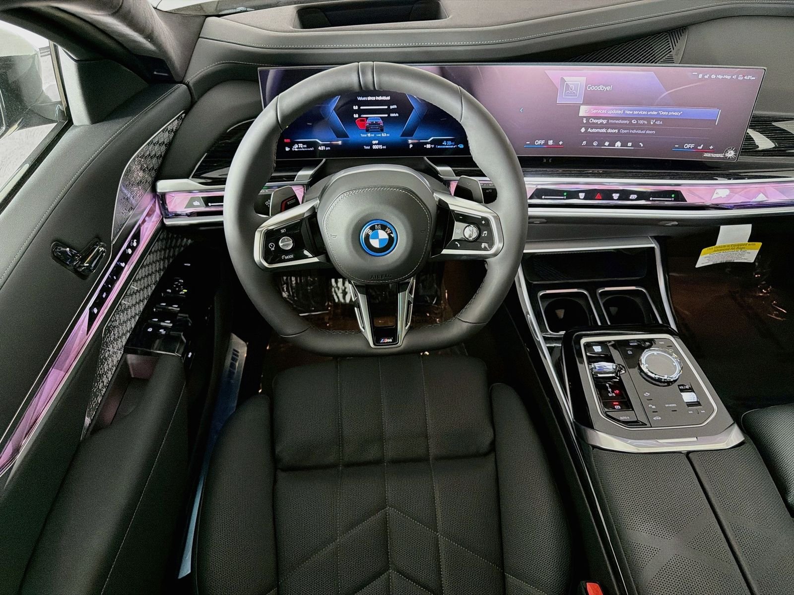 New 2026 Black Sapphire Metallic BMW 750e xDrive image 24