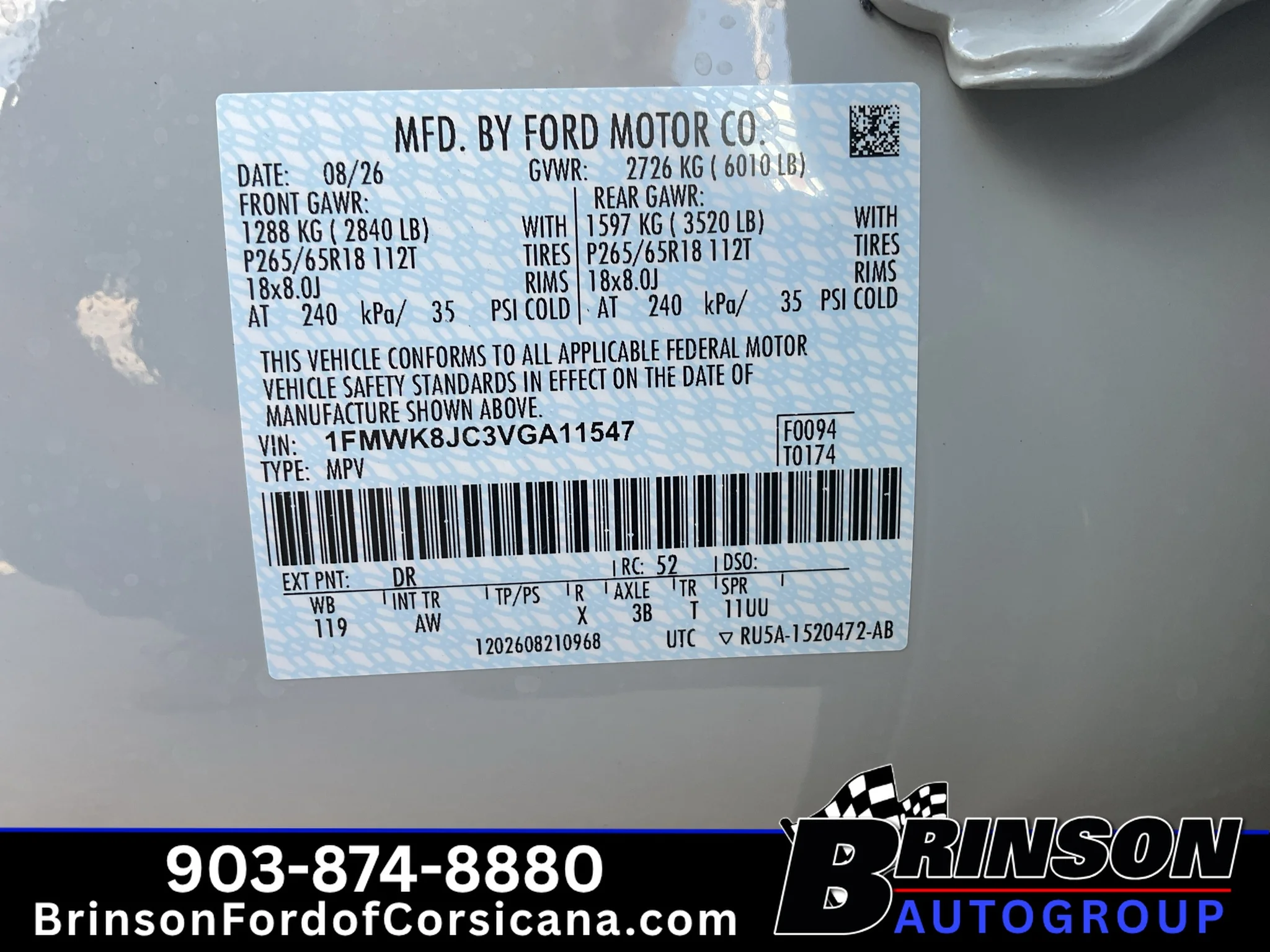 New 2027 Avalanche Gray Ford Tremor image 21