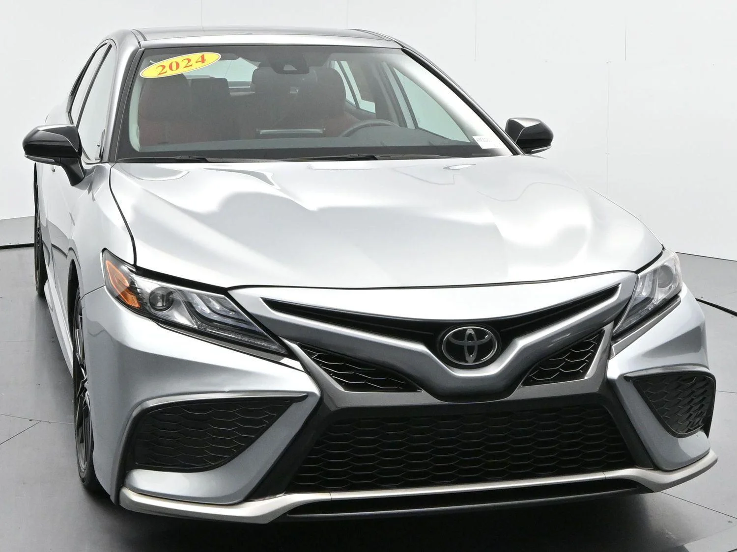 Used 2024 Celestial Silver Metallic Toyota XSE V6 image 2