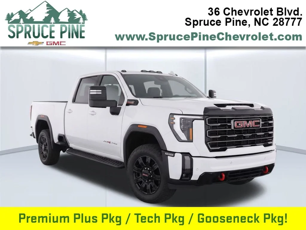 New 2026 White GMC AT4 image 1