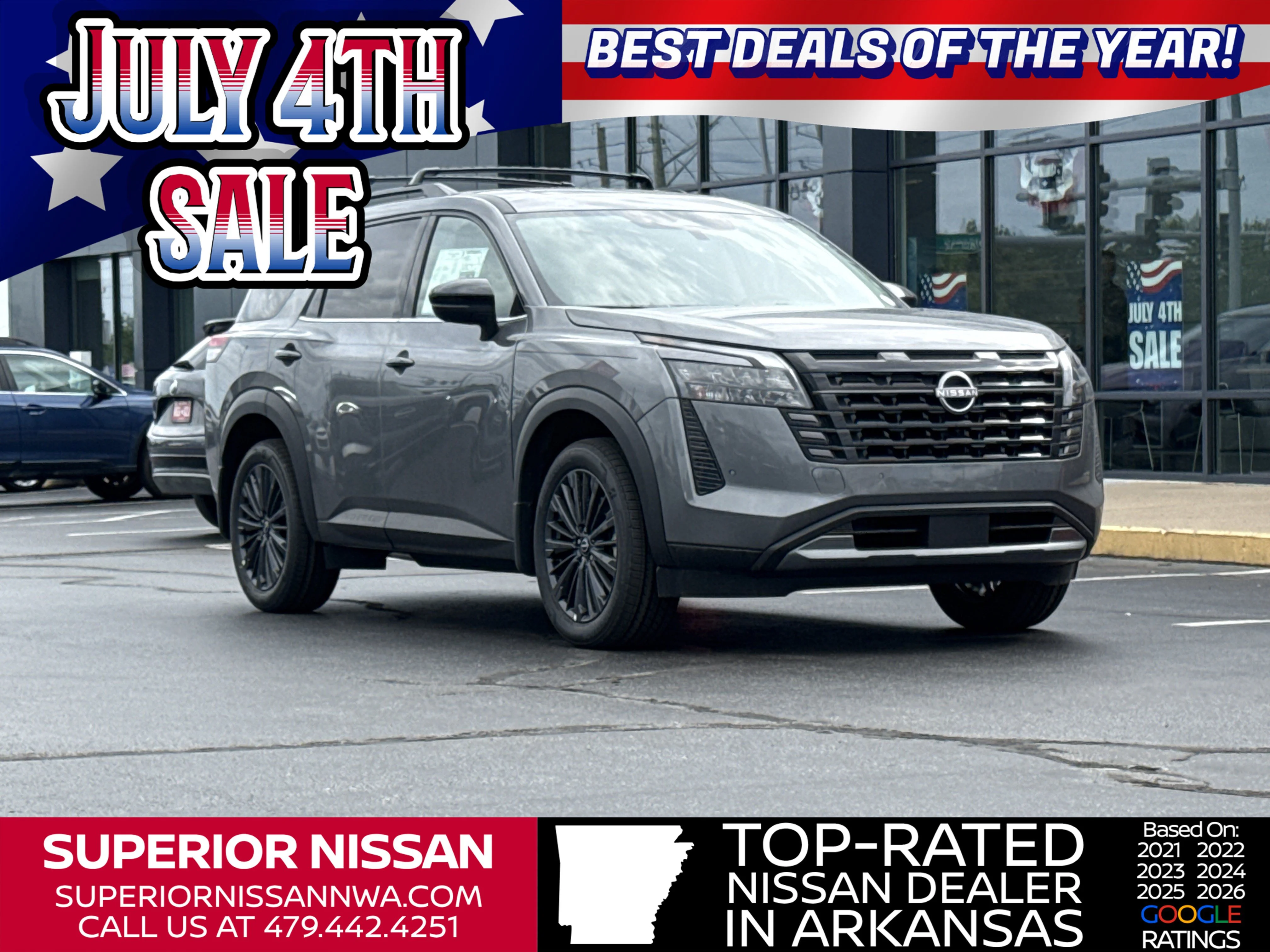 New 2026 Gun Metallic Nissan SL 4WD image 1