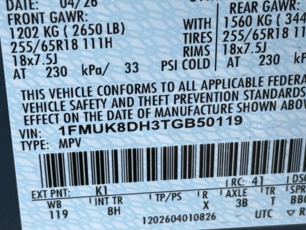 Certified Used 2026 Vapor Blue Ford Active image 33