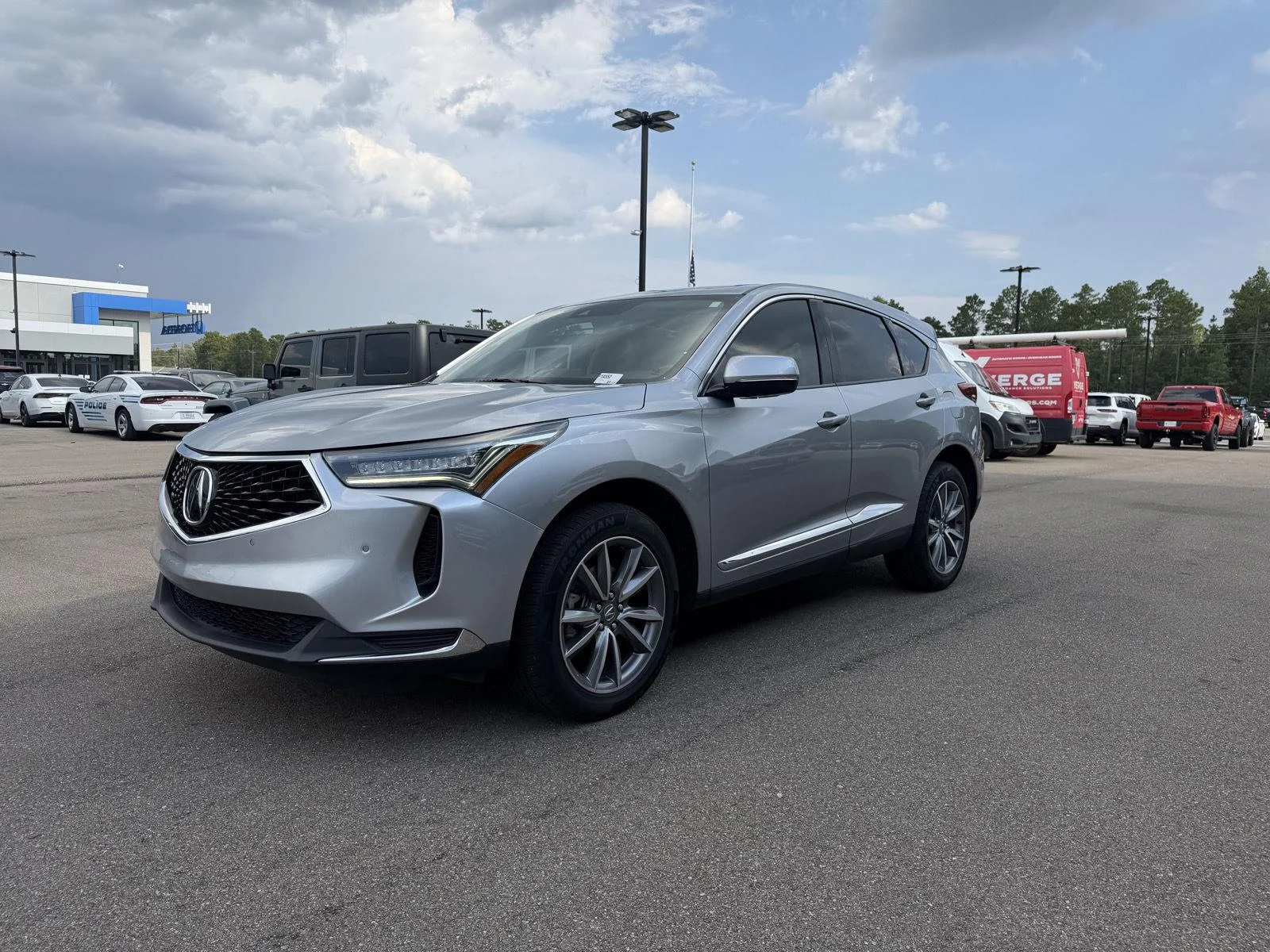 Used 2023 Lunar Silver Metallic Acura w/Tech image 1