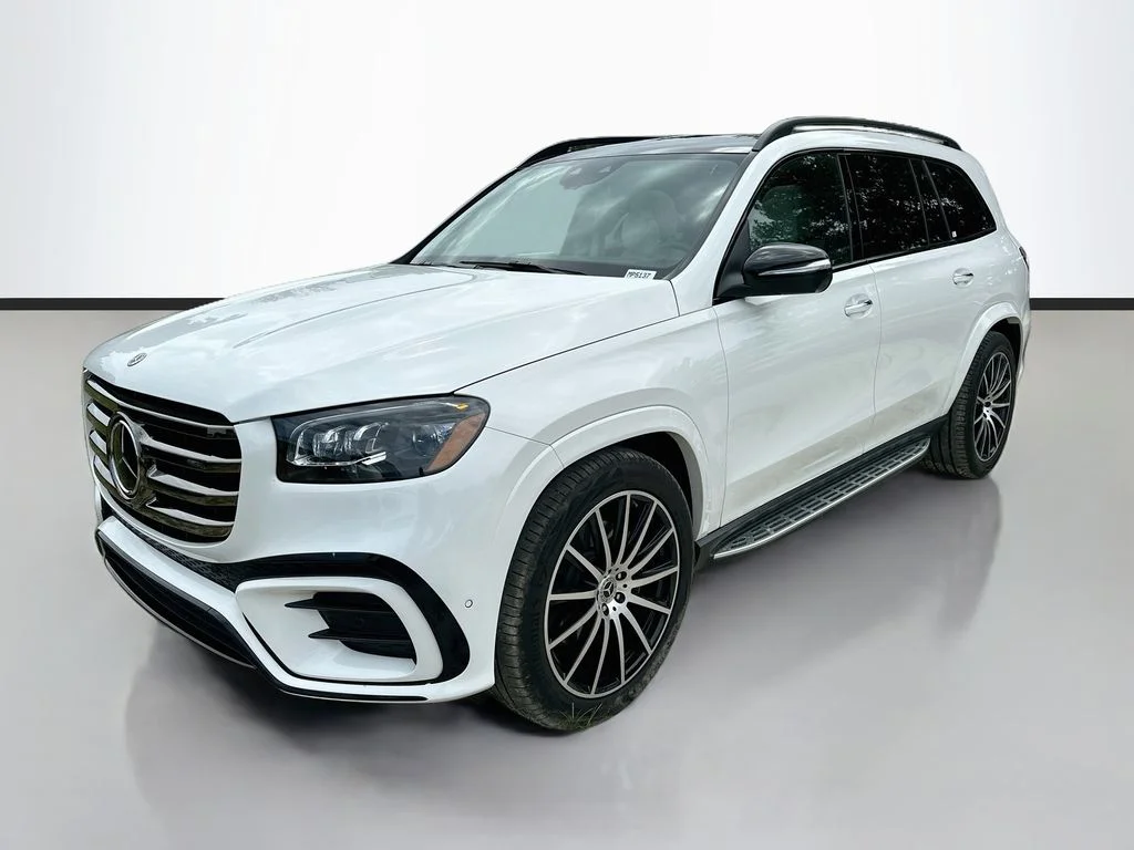 Certified Used 2026 Polar White Mercedes-Benz GLS 580 image 1
