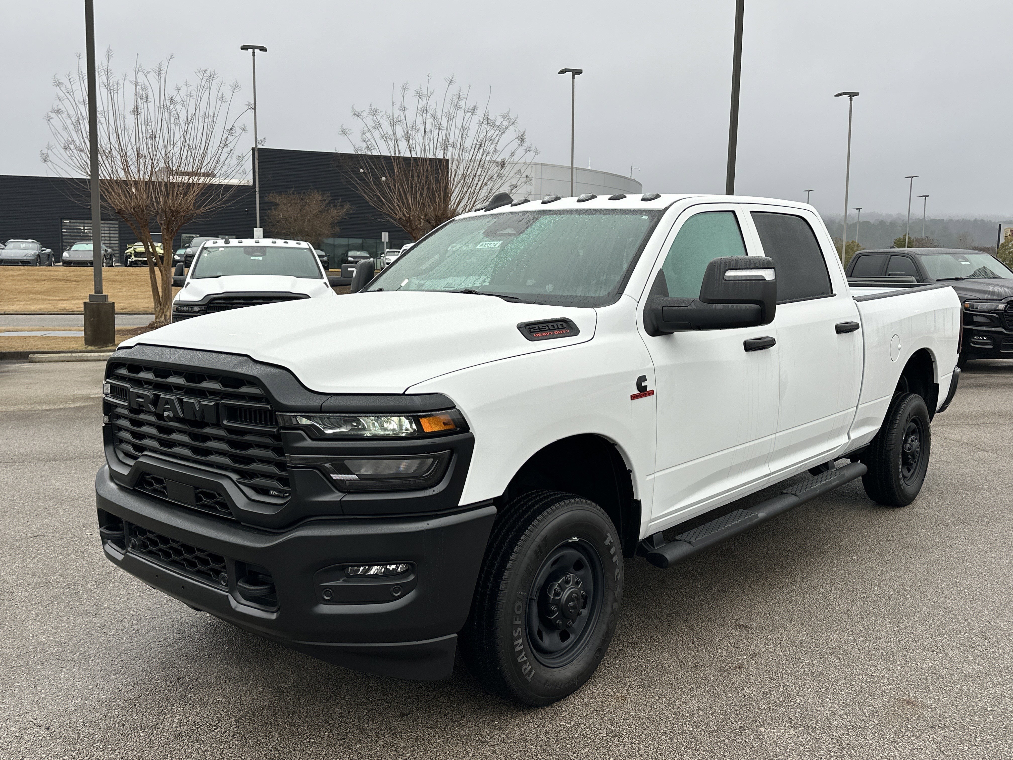 New 2026 Bright White Clear-Coat Exterior Paint RAM Tradesman image 3