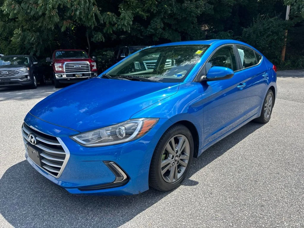 Certified Used 2017 Blue Hyundai Value Edition image 3