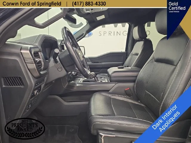 Certified Used 2024 Antimatter Blue Metallic Ford Lariat image 21