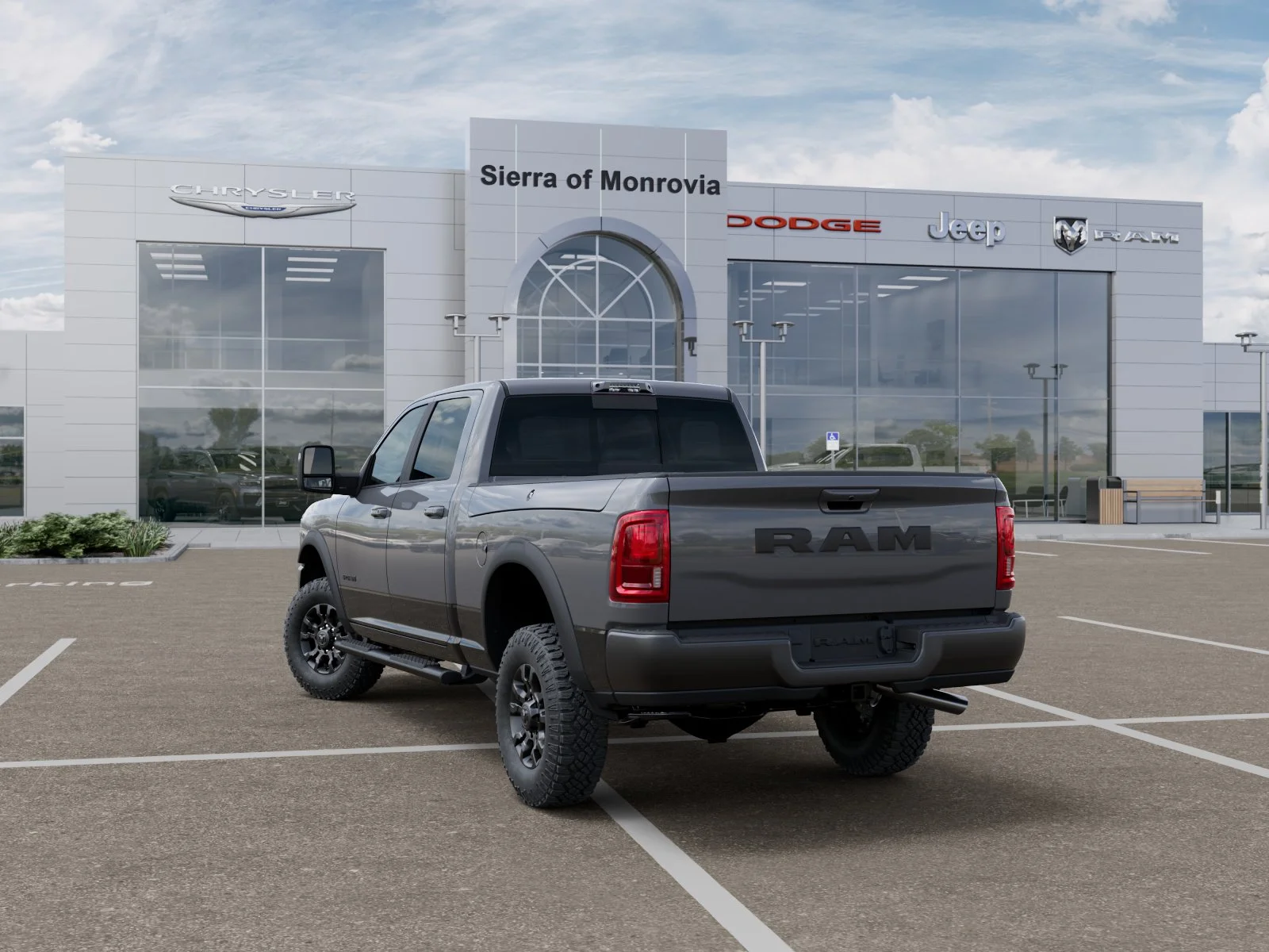 New 2026 Ceramic Gray Clear-Coat Exterior Paint RAM Power Wagon image 29
