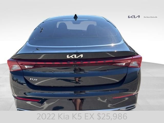 Certified Used 2022 Ebony Black Kia EX image 7