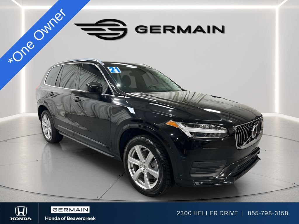 Used 2021 Onyx Black Metallic Volvo T6 Momentum image 1