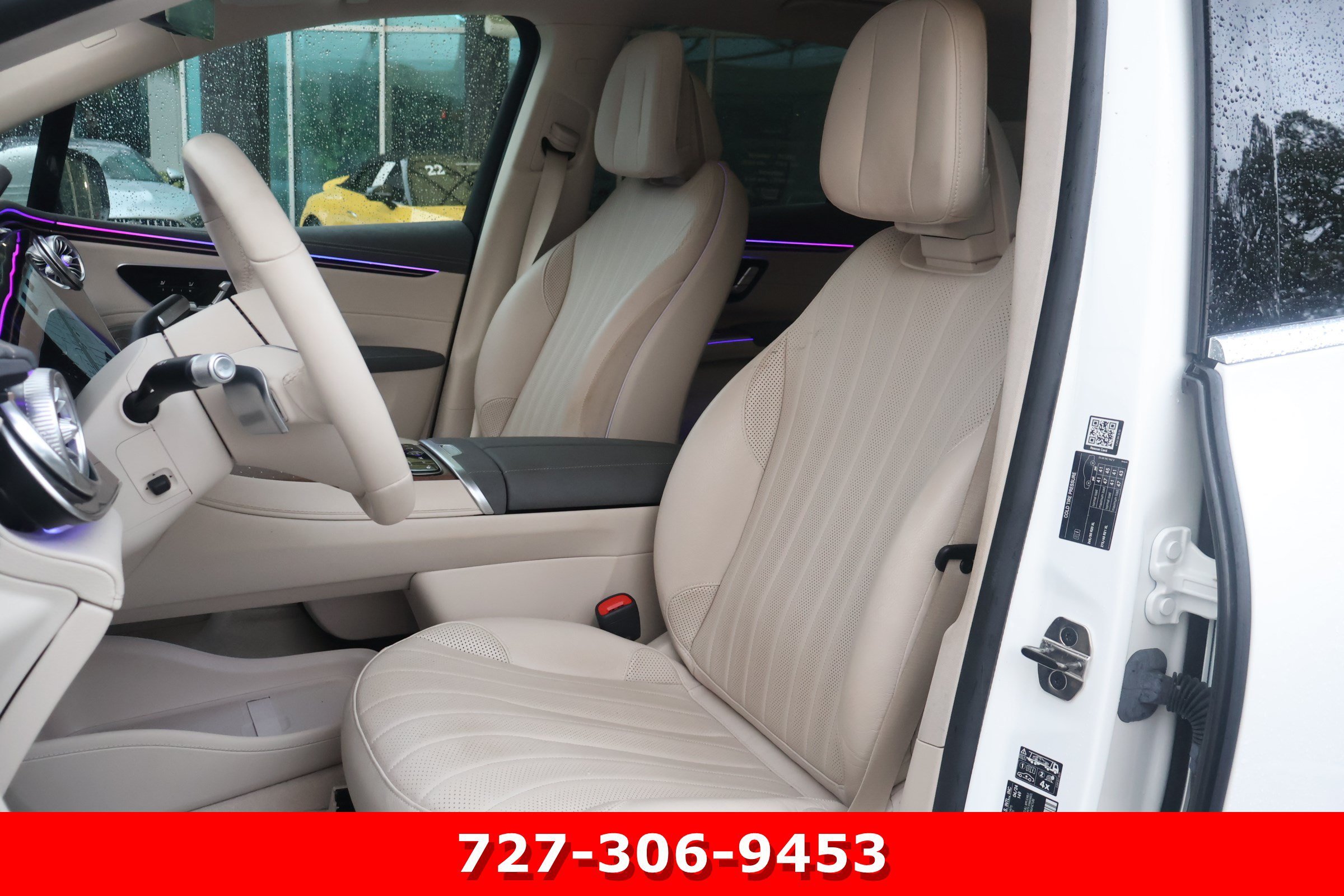Certified 2024 Mercedes-Benz EQS SUV Base with VIN 4JGDM2DB1RA032939 for sale in Clearwater, FL