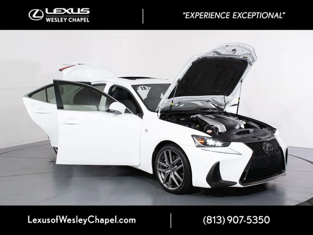 Used 2018 White Lexus 350 image 17