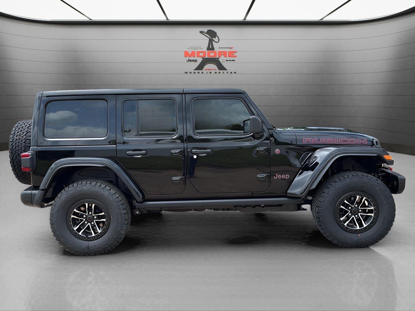 New 2026 Black Clear-Coat Exterior Paint Jeep Rubicon X image 9