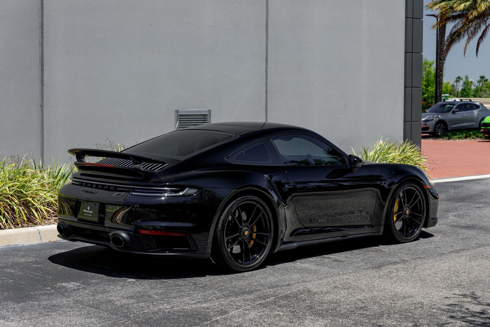 Used 2022 Black Porsche Turbo S image 5