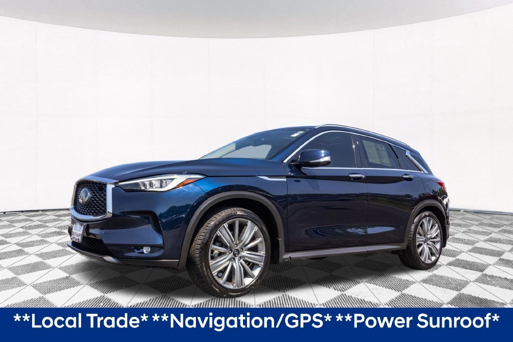 Used 2021 Blue INFINITI Sensory image 6