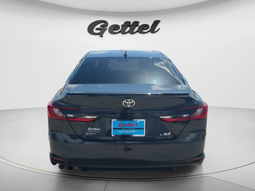Used 2025 Black Toyota SE image 6