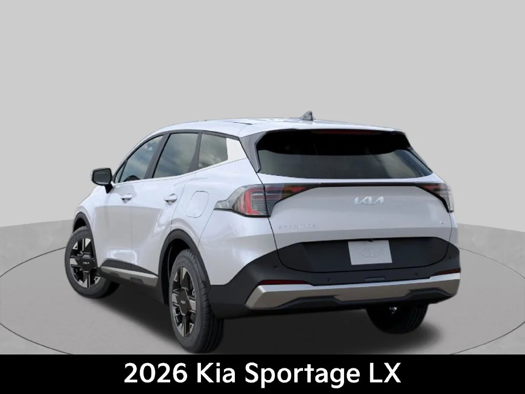 New 2026 Glacial White Pearl Kia LX image 4